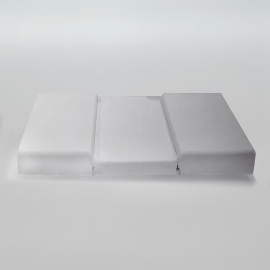 LacTeck Perfect Sleep Adjustable Pillow with customizable height — lower for back sleeping, higher for side sleeping, and fully adjustable for personalized comfort and spinal alignment.