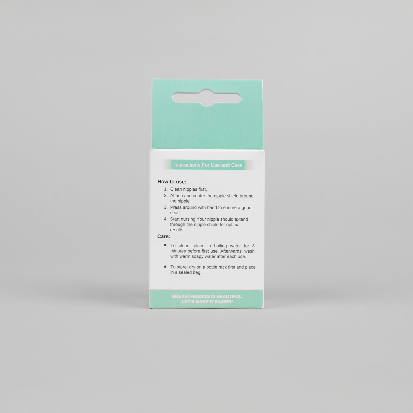 SuckleThrough Nipple Shield