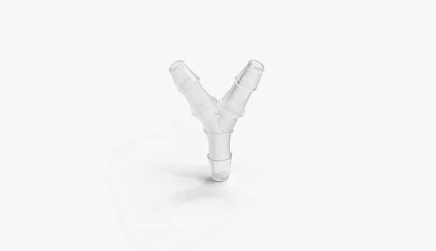 Y-shaped Tubing Connector for Pump2Baby Bottle